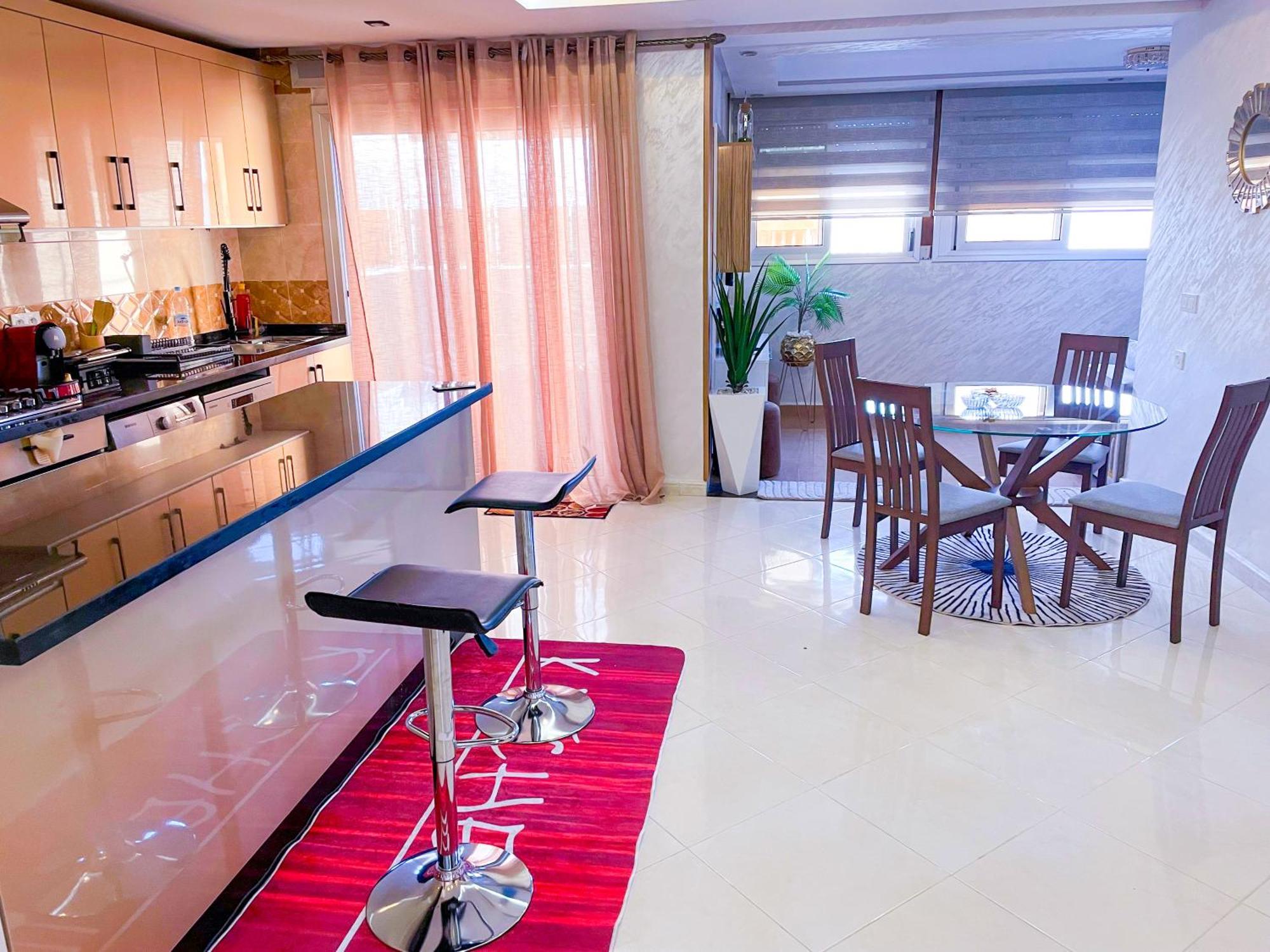 Elite Holiday Home - Luxury & Centric Flat Tanger Luaran gambar