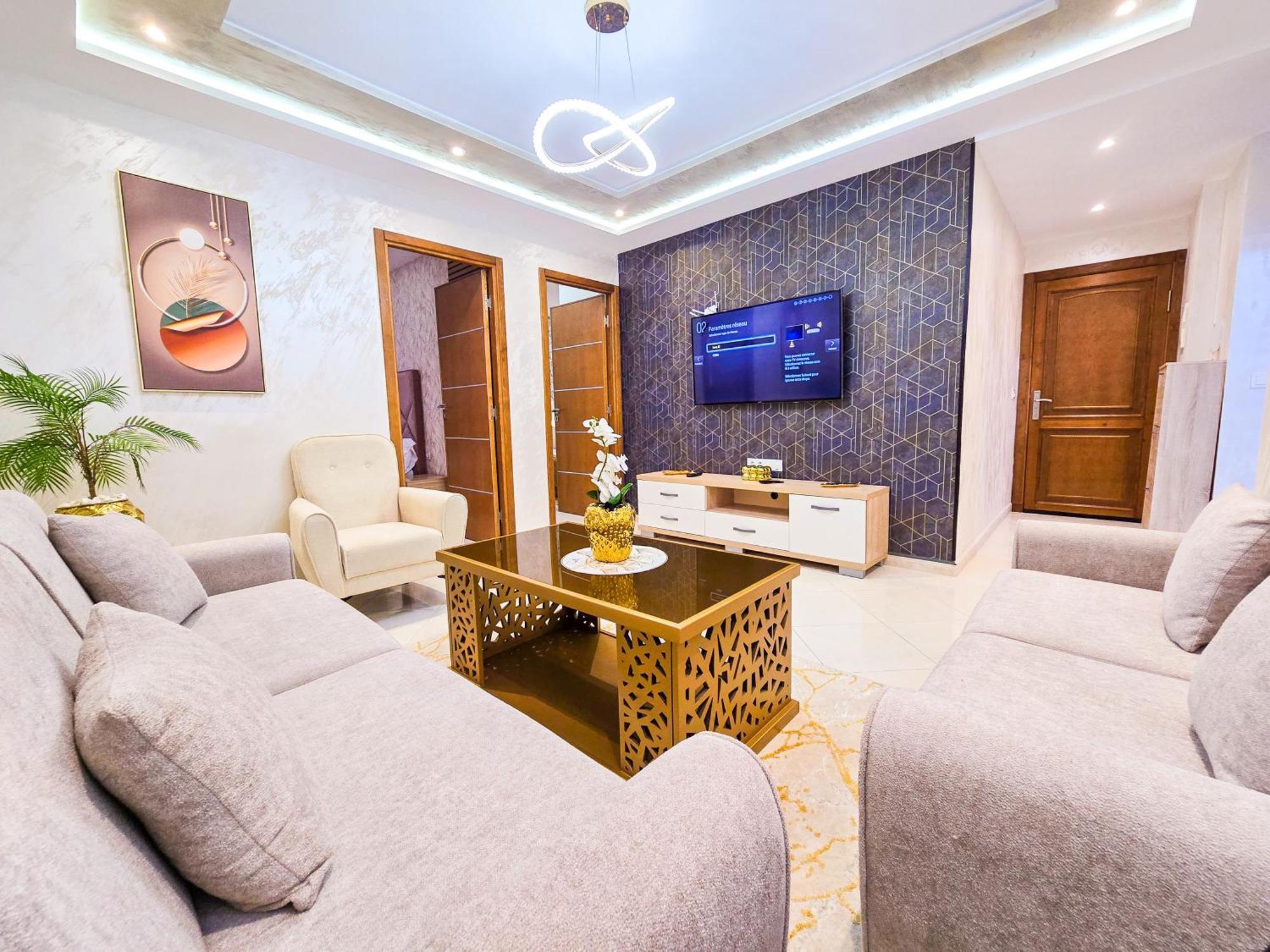 Elite Holiday Home - Luxury & Centric Flat Tanger Luaran gambar