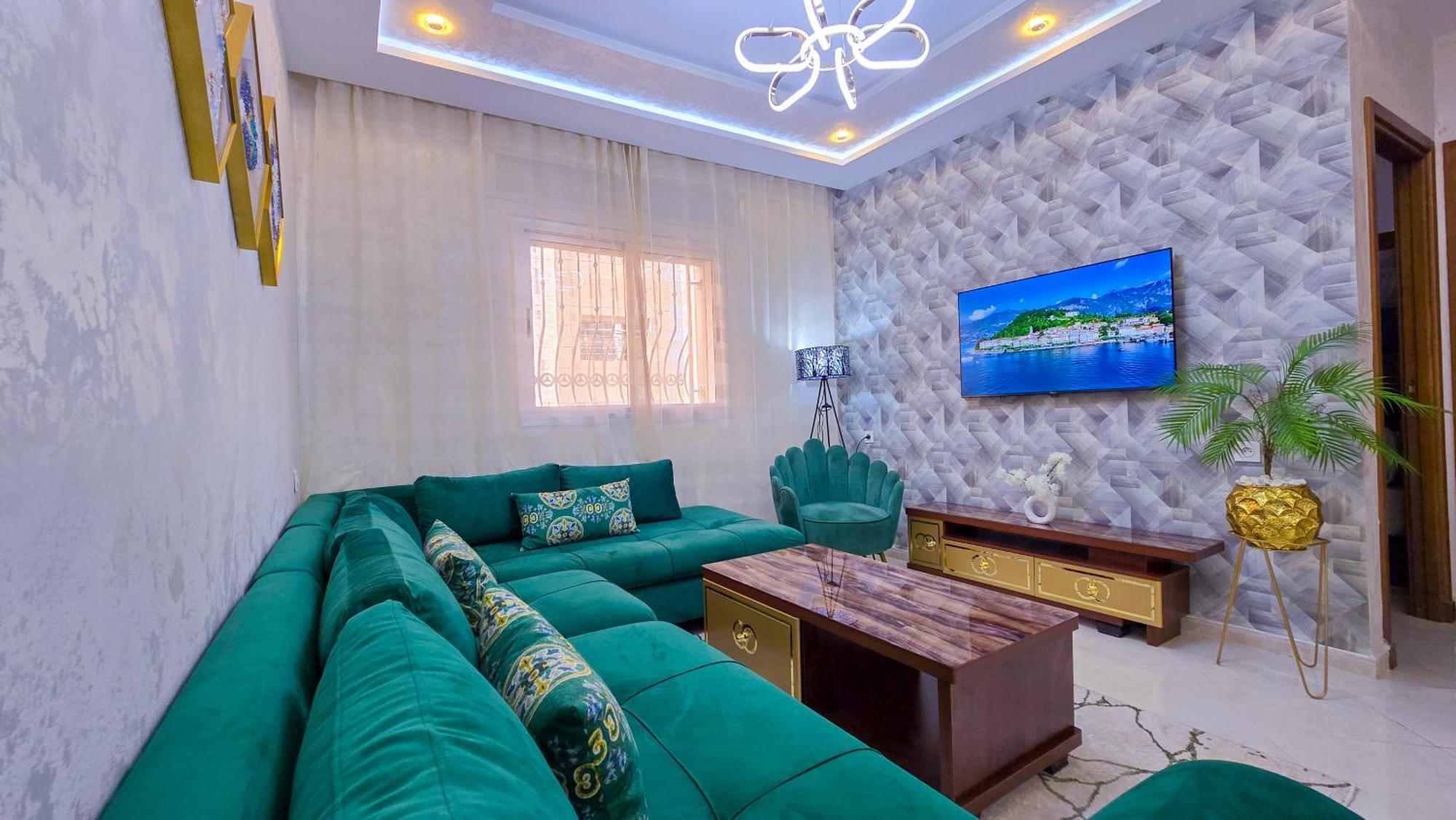 Elite Holiday Home - Luxury & Centric Flat Tanger Luaran gambar