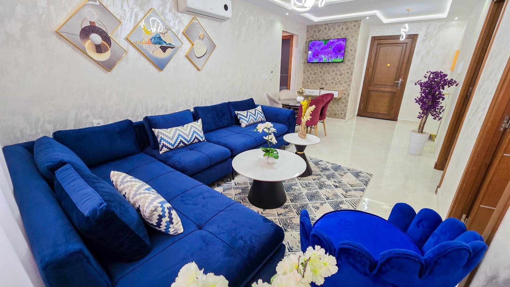 Elite Holiday Home - Luxury & Centric Flat Tanger Luaran gambar